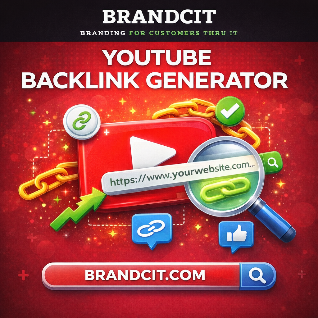 Youtube Backlink Generator